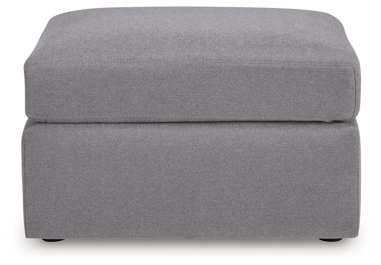 Modmax Granite Oversized Accent Ottoman by Ashley at Eve Furniture