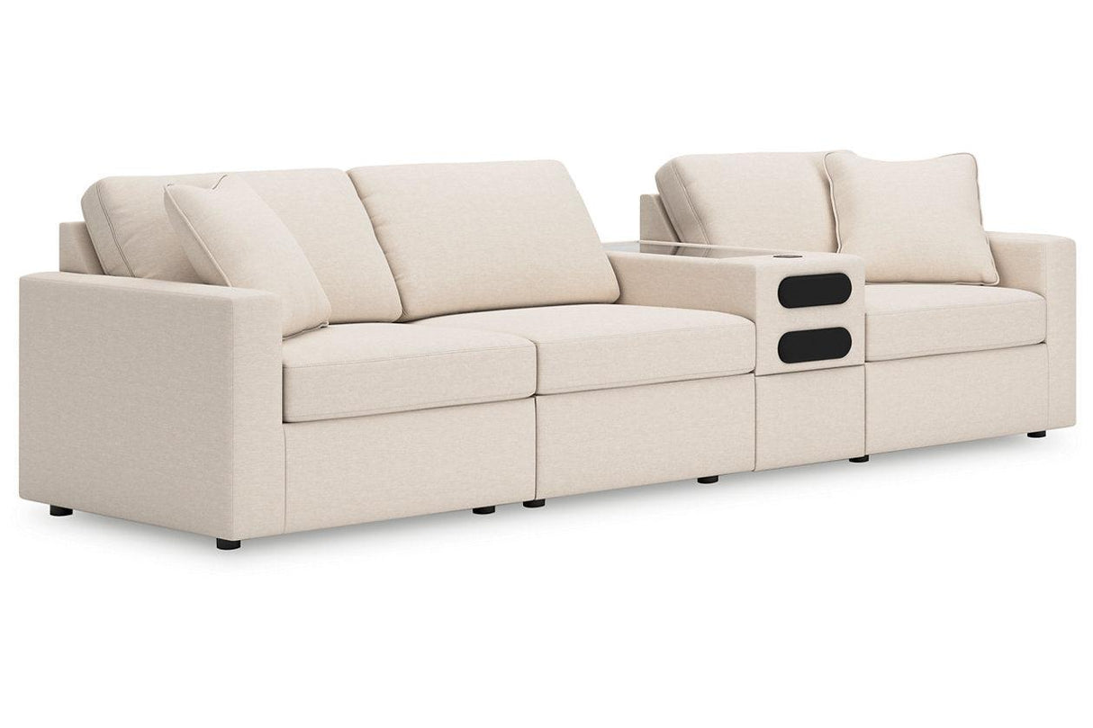 Modmax Oyster 4-Piece Sectional by Ashley at Eve Furniture