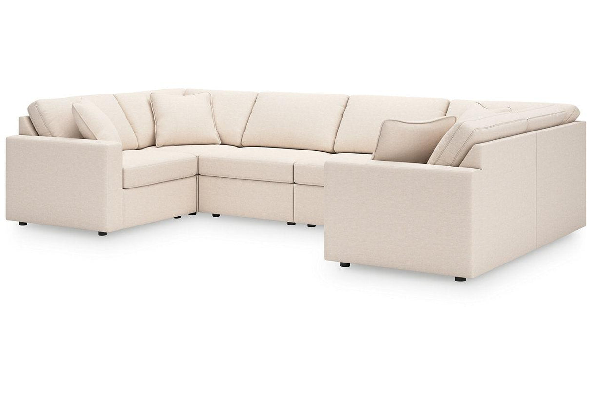 Modmax Oyster 6-Piece Sectional by Ashley at Eve Furniture