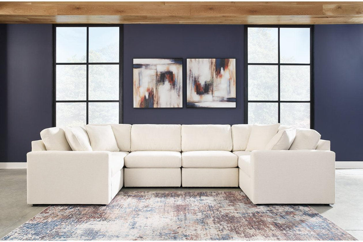 Modmax Oyster 6-Piece Sectional by Ashley at Eve Furniture