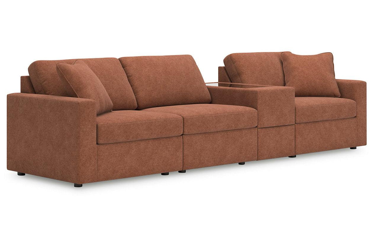 Modmax Spice 4-Piece Sectional by Ashley at Eve Furniture