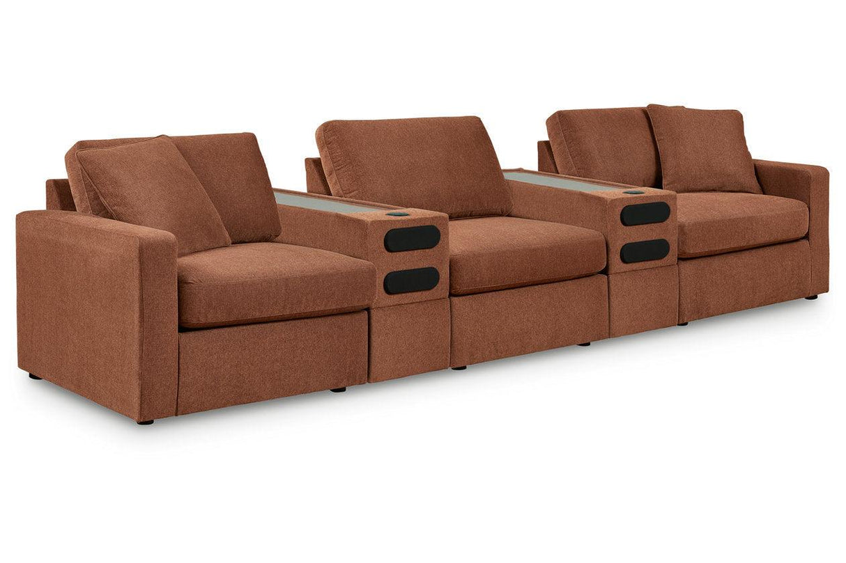 Modmax Spice 5-Piece Sectional by Ashley at Eve Furniture