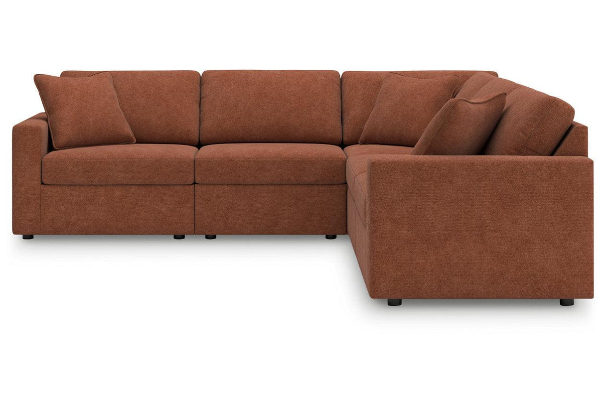 Modmax Spice 5-Piece Sectional by Ashley at Eve Furniture
