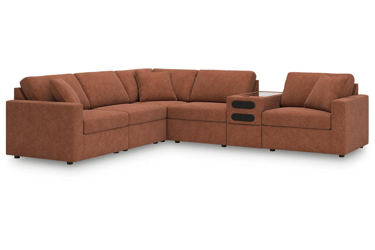 Modmax Spice 6-Piece Sectional by Ashley at Eve Furniture