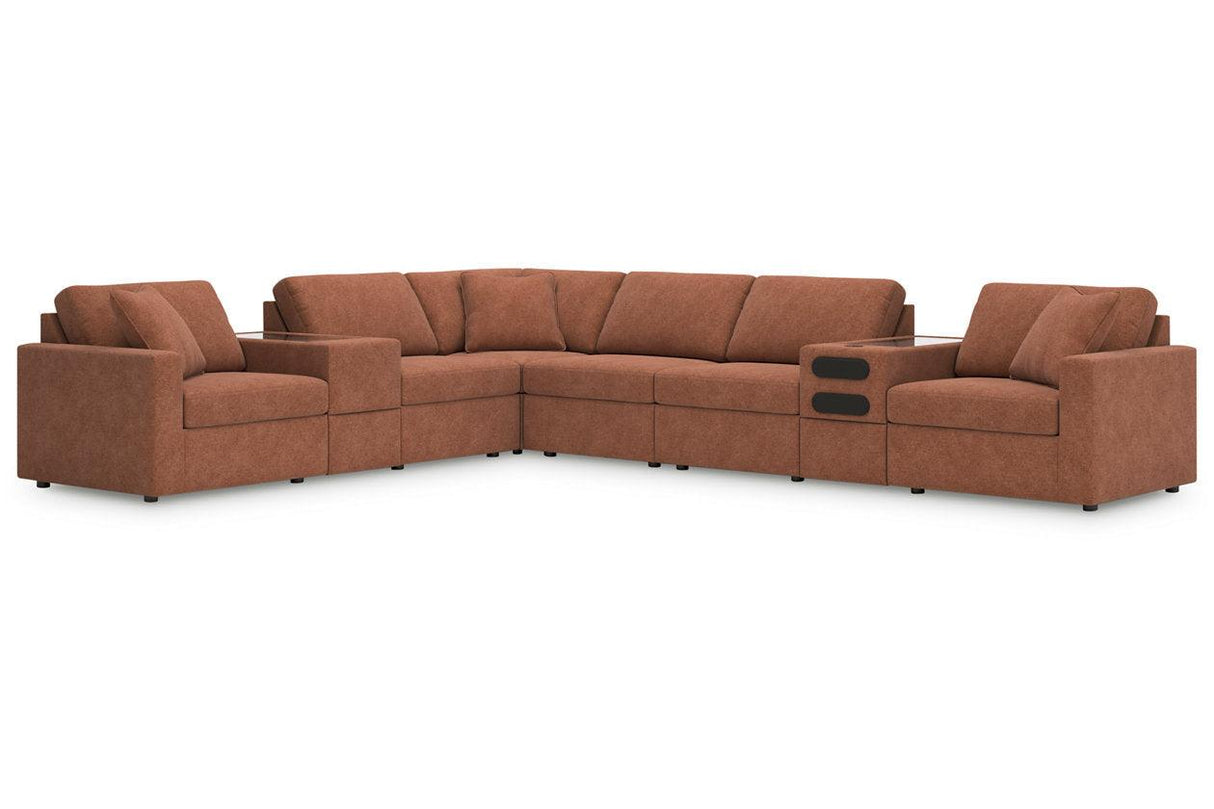 Modmax Spice 8-Piece Sectional by Ashley at Eve Furniture