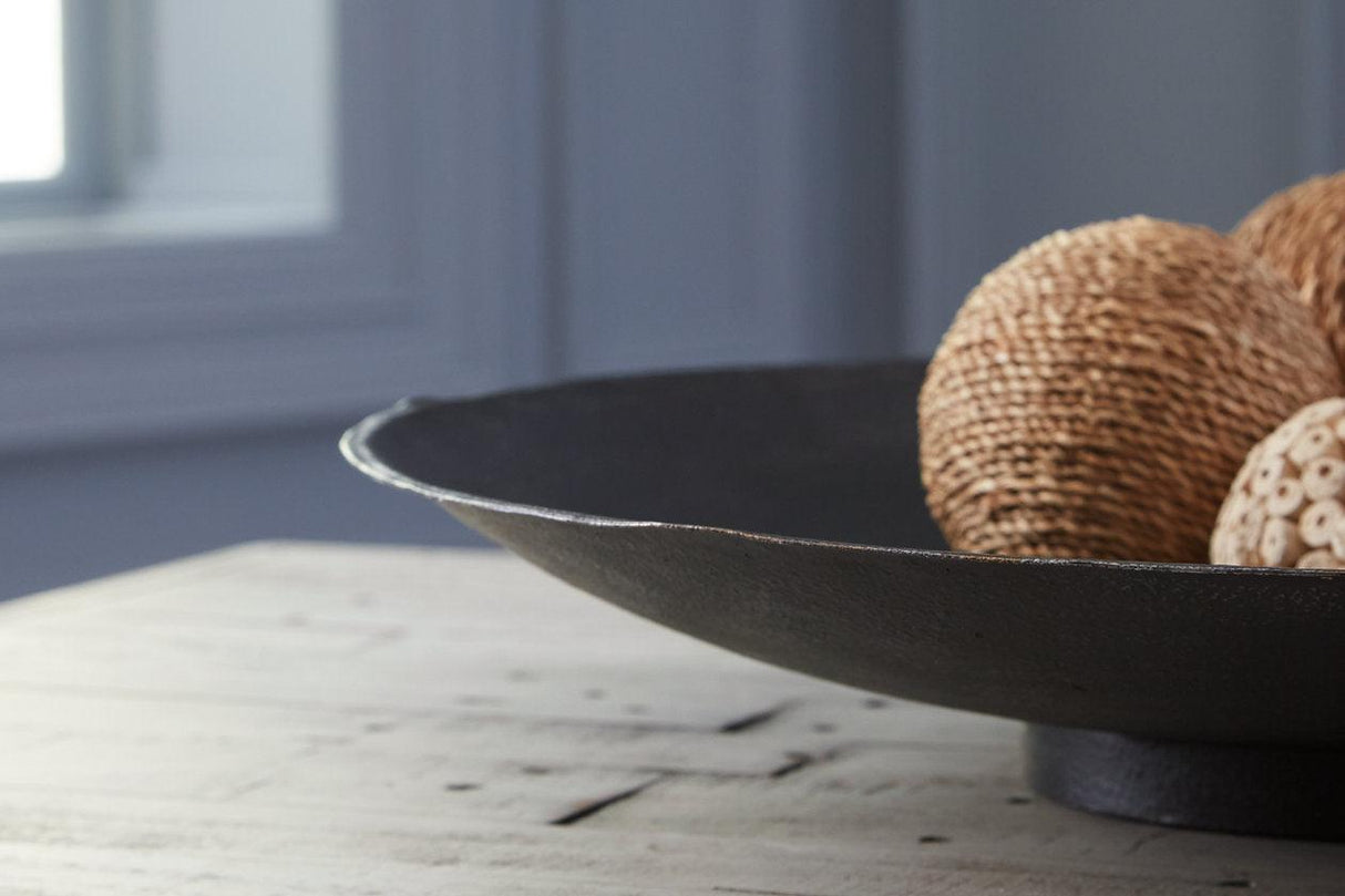 Moises Antique Brown Bowl by Ashley at Eve Furniture