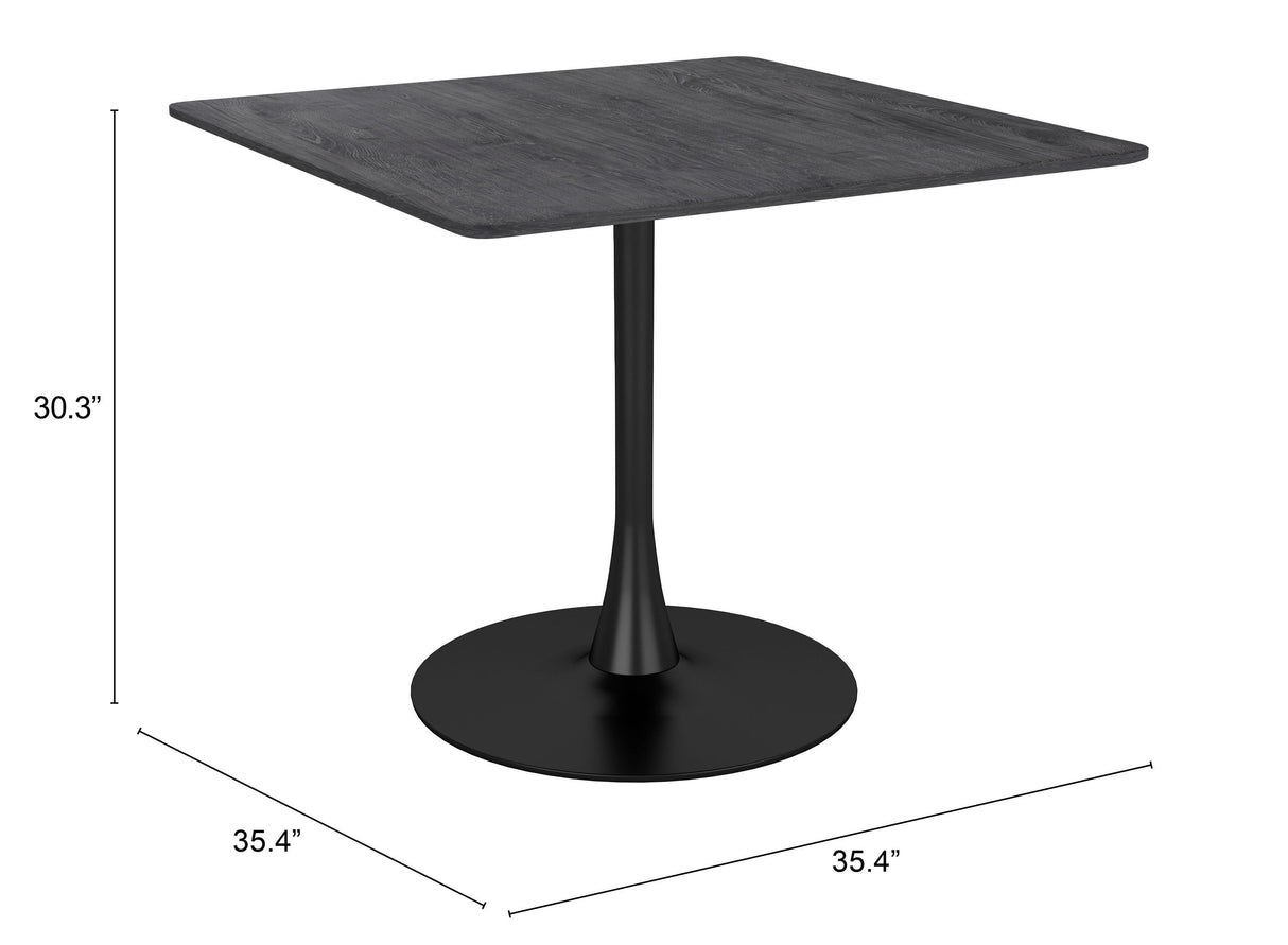 Molly Black Dining Table by Zuomod at Eve Furniture