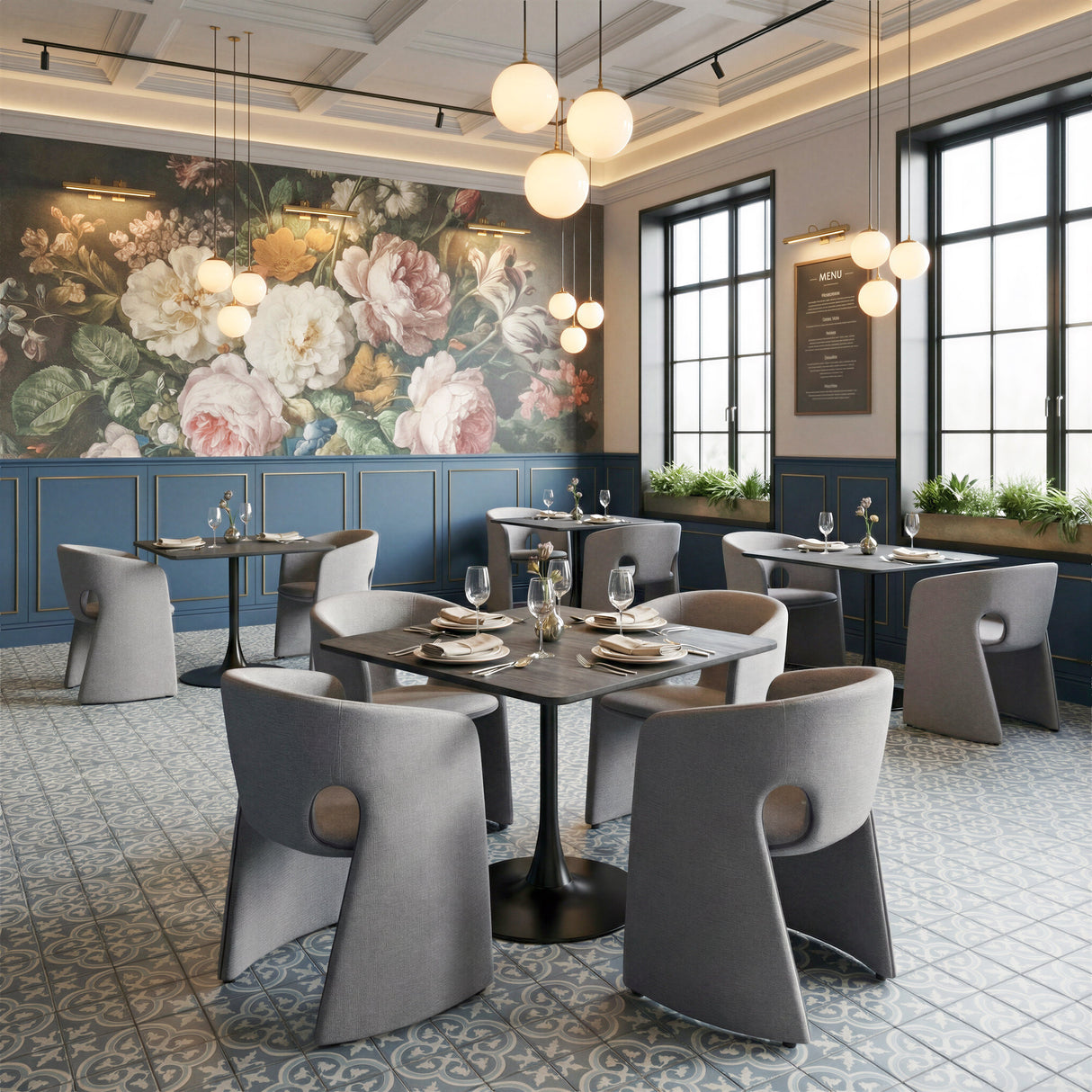 Molly Black Dining Table by Zuomod at Eve Furniture