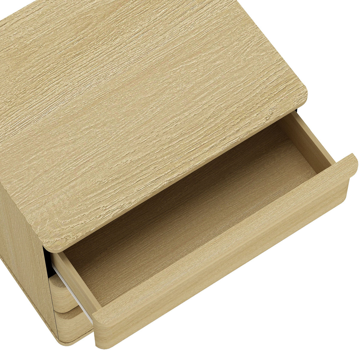 Molly Nightstand in Natural Oak by Manhattan Comfort at Eve Furniture