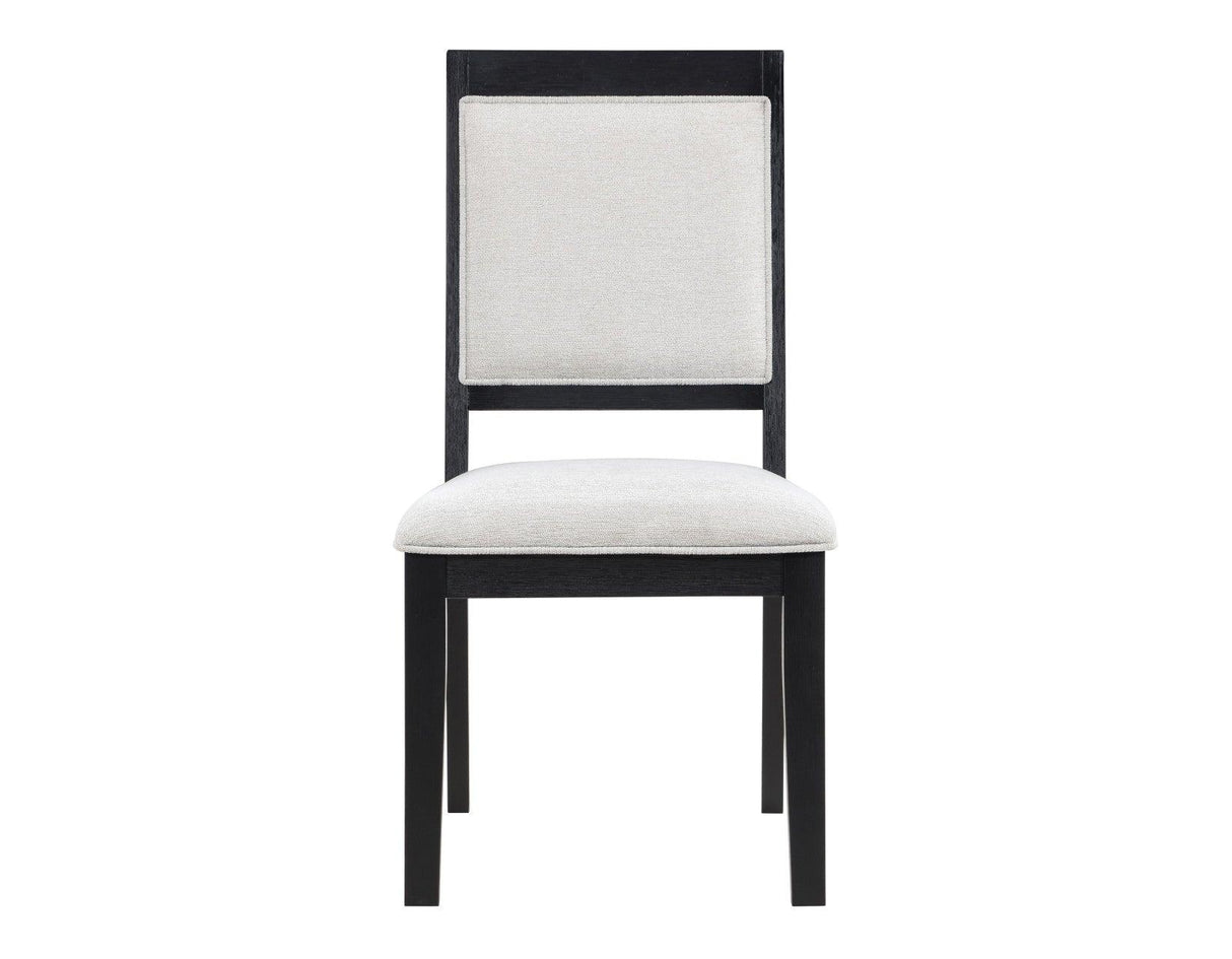 Molly Side Chair, Black by Steve Silver at Eve Furniture