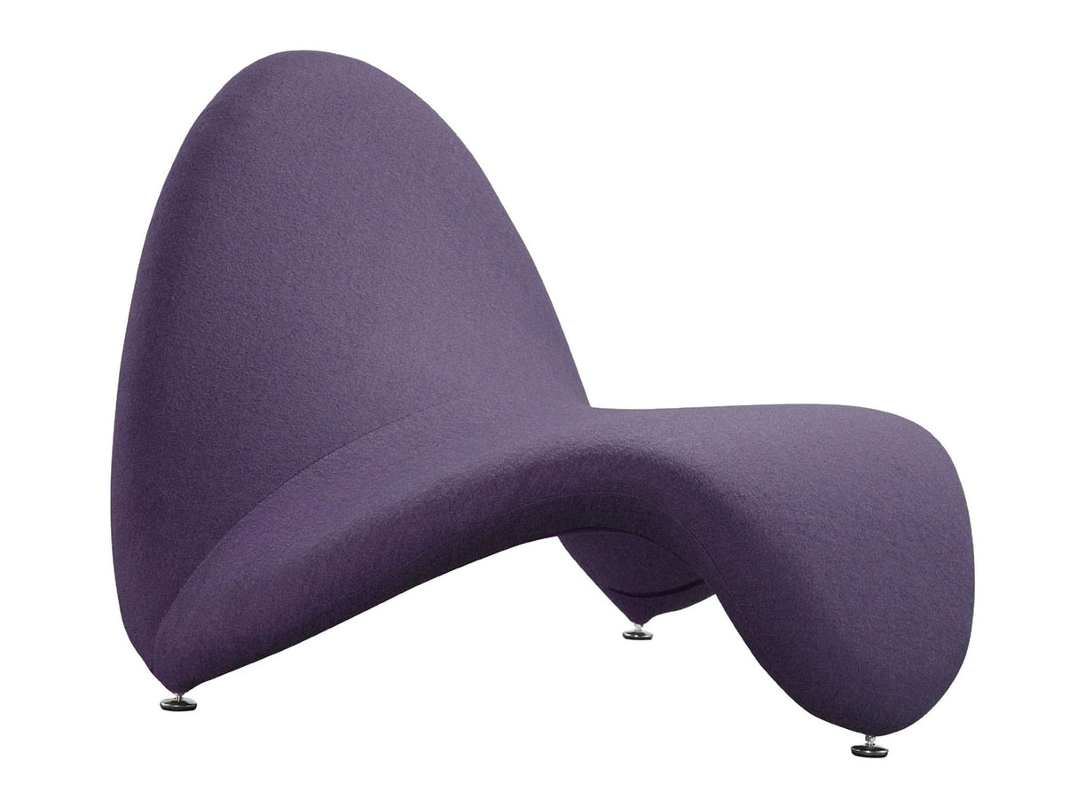 MoMa Accent Chair in Purple by Manhattan Comfort at Eve Furniture