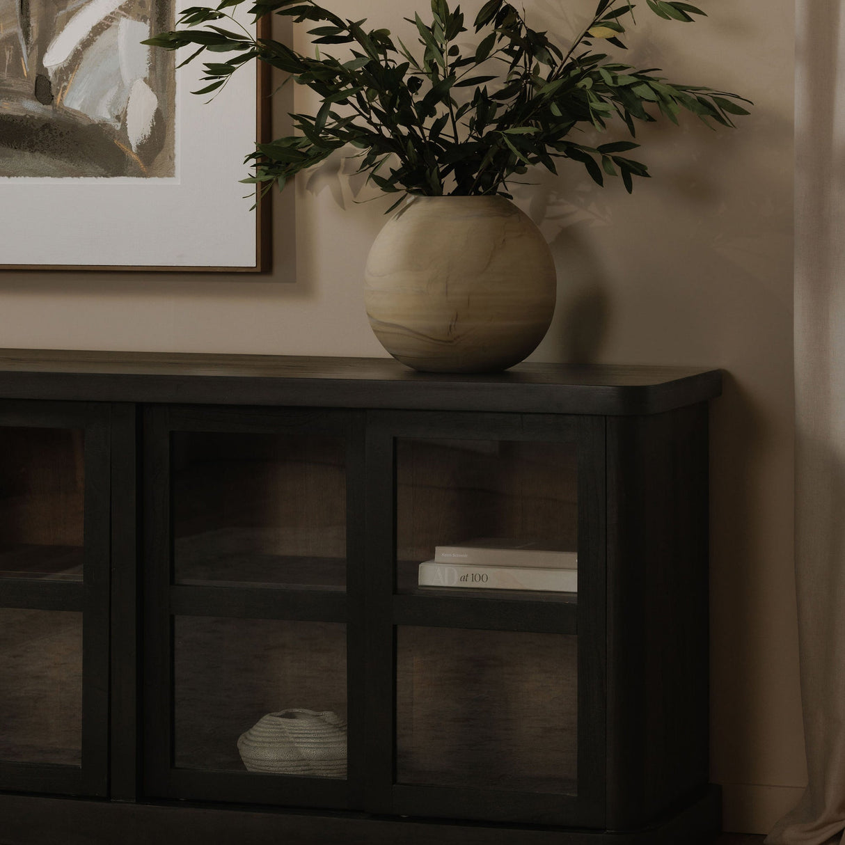 Mona Black Sideboard by MOES at Eve Furniture