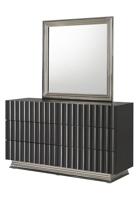 Mona Grey Platform Bedroom Set by New Era Innovations at Eve Furniture