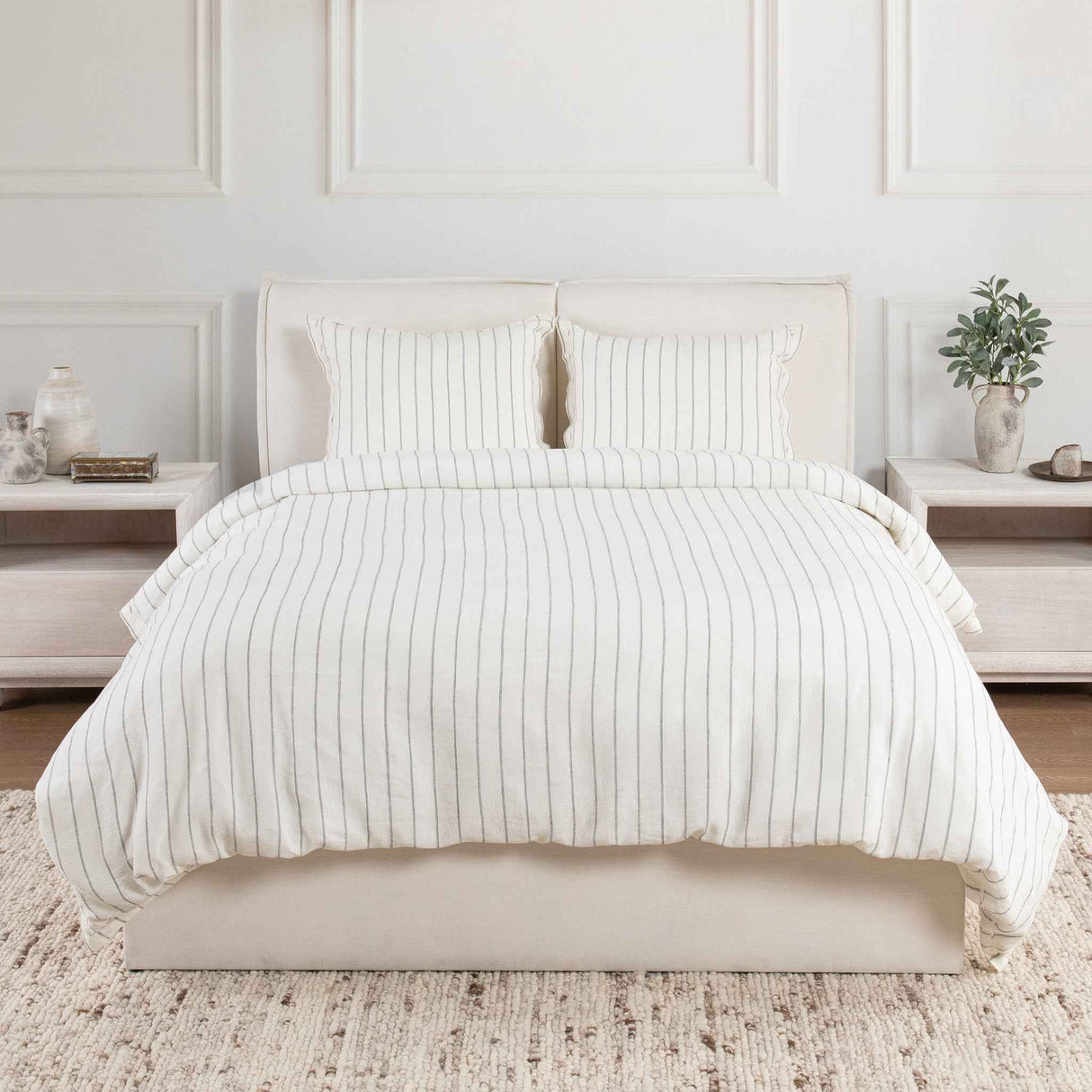 Monaco Ivory Duvet Collection by Classic Home at Eve Furniture