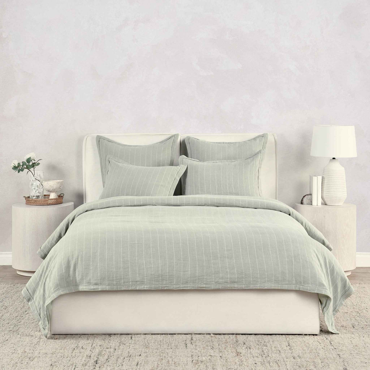 Monaco Sage Duvet Collection by Classic Home at Eve Furniture