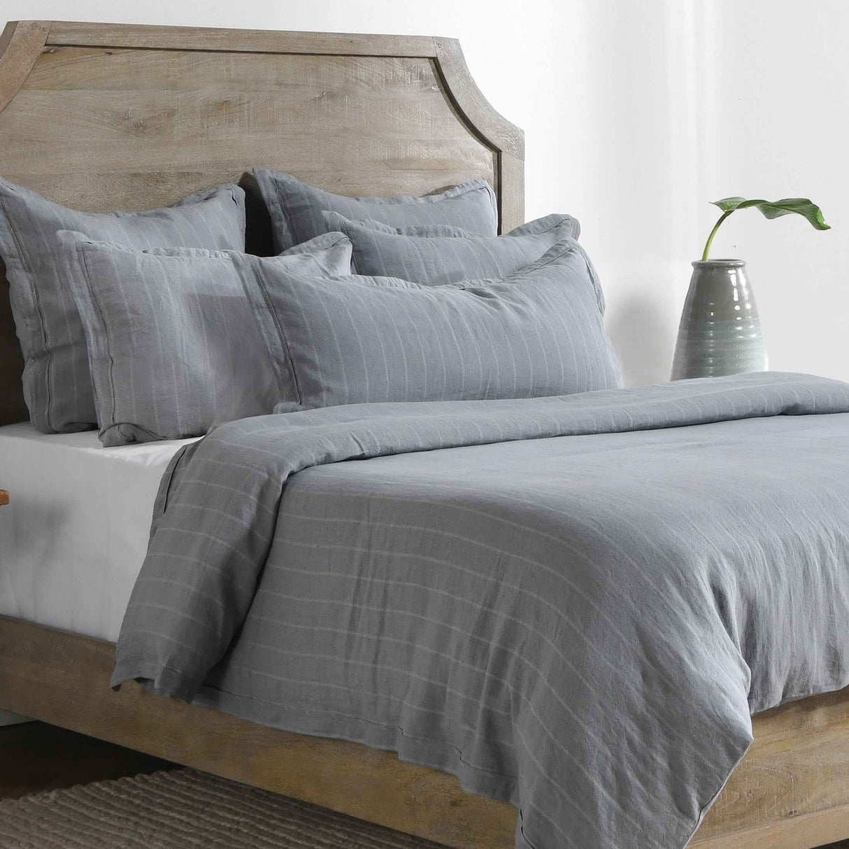 Monaco Sea Fog Duvet Collection by Classic Home at Eve Furniture