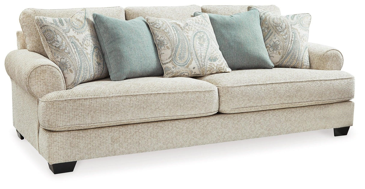 Monaghan Sandstone Sofa by Ashley at Eve Furniture