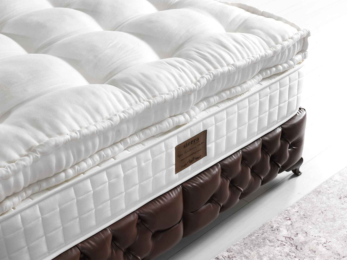 Monalisa Storage Bed With Headboard Brown by Furnia at Eve Furniture