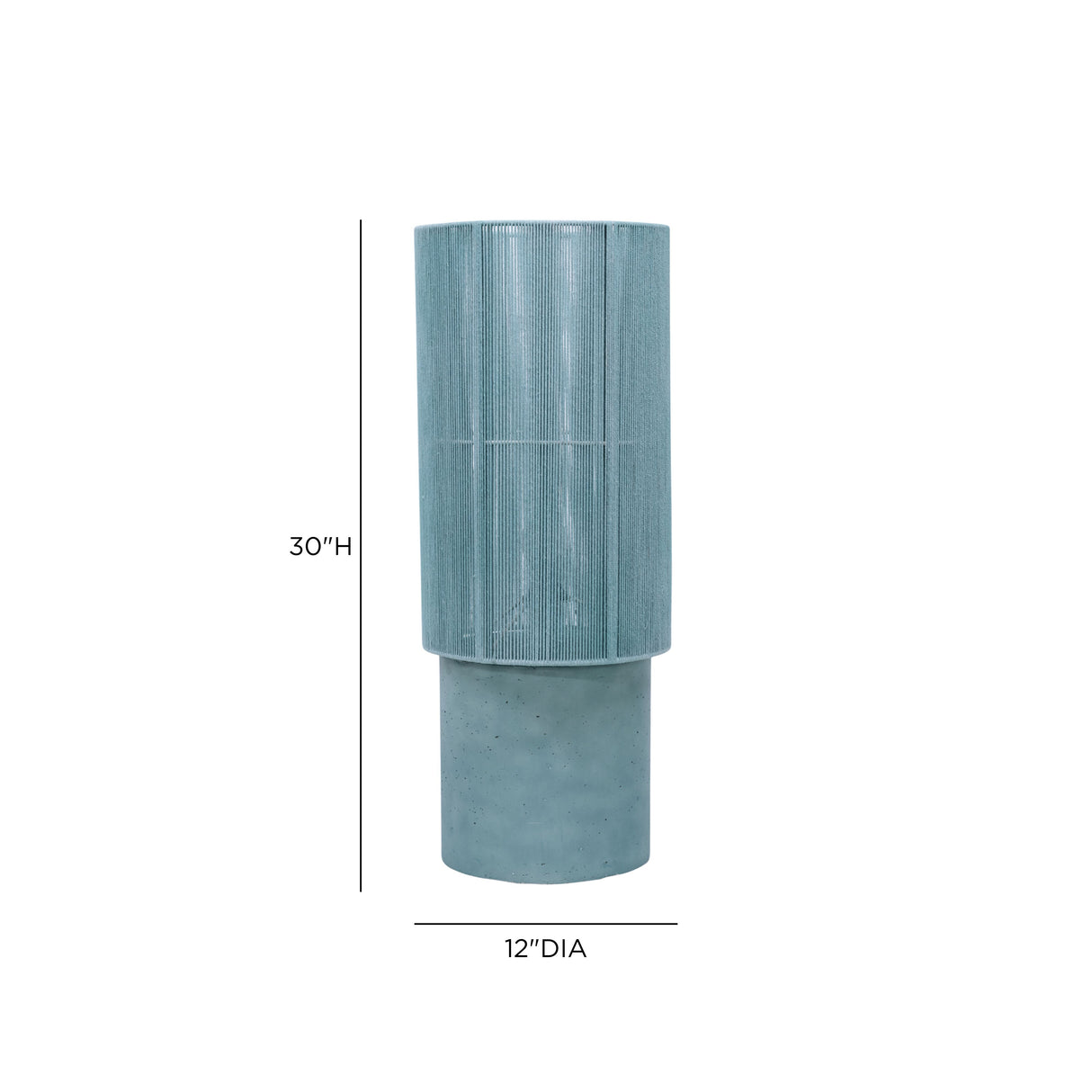 Mondada Concrete Table Lamp by TOV Furniture at Eve Furniture