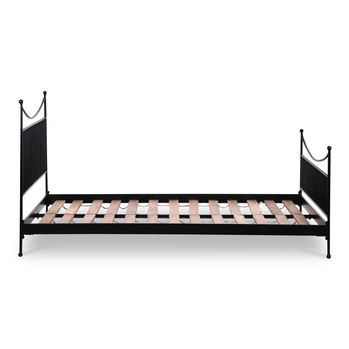Monet Black King Bed by Moe's Home at Eve Furniture