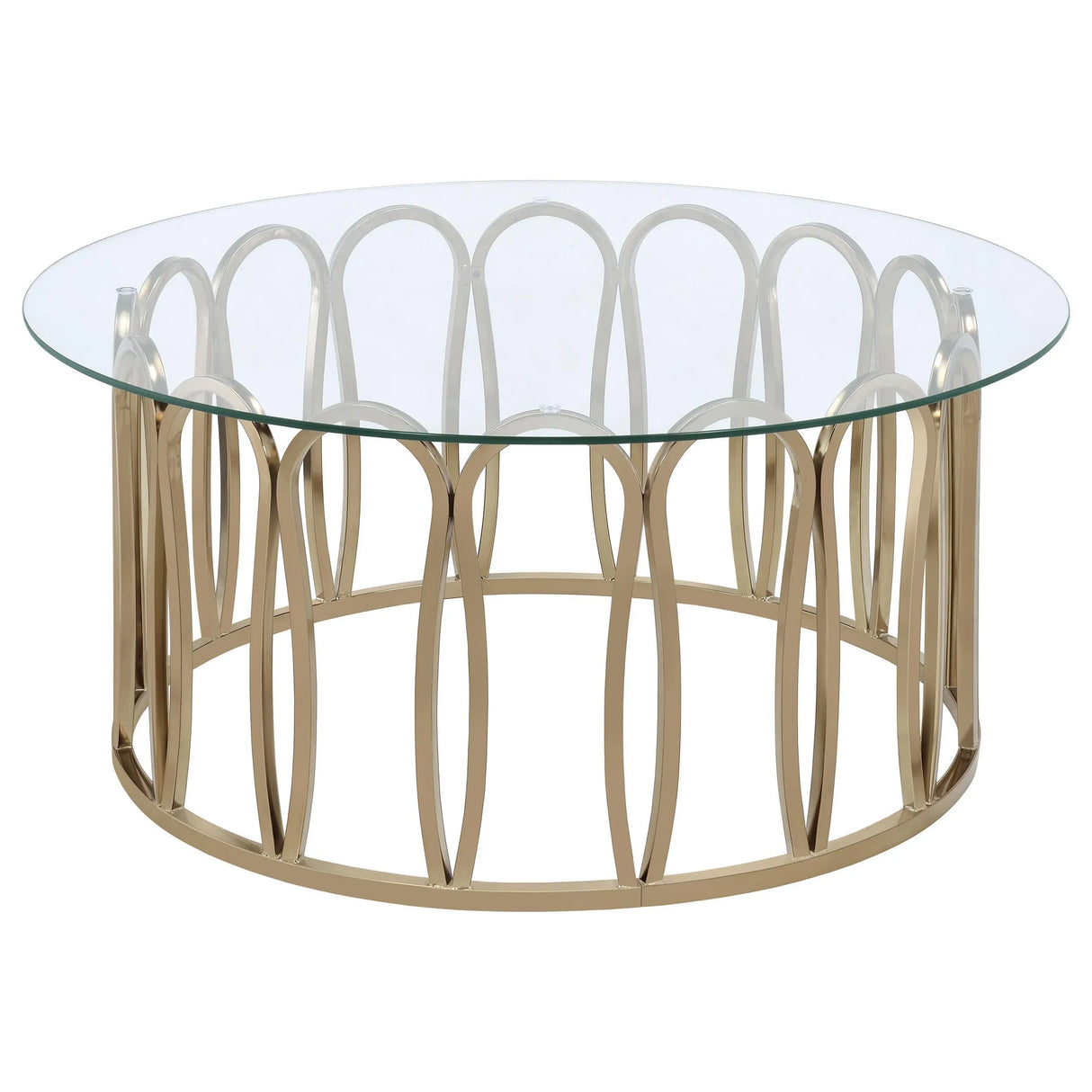 Monett Chocolate Chrome 2-Piece Coffee and End Table Set by Coaster at Eve Furniture