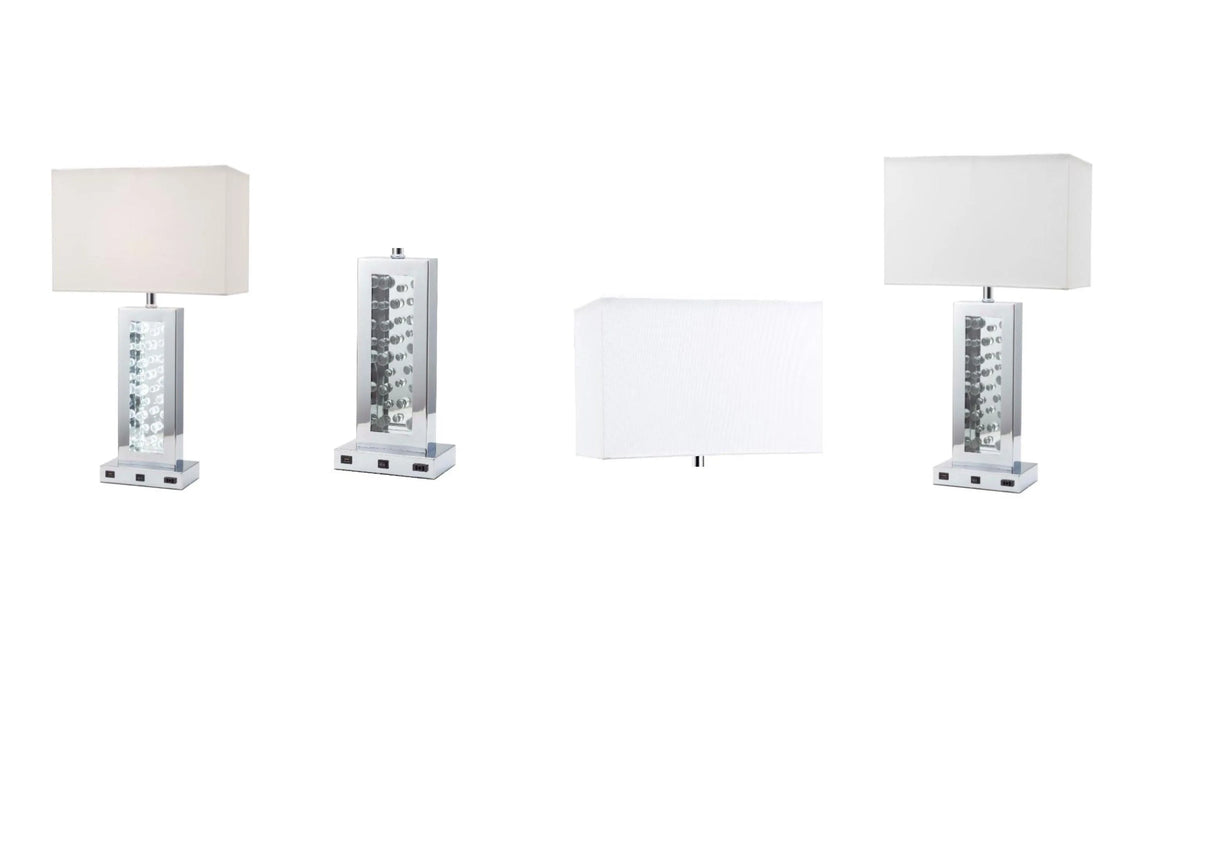 Monica Table Lamp by Crown Mark at Eve Furniture