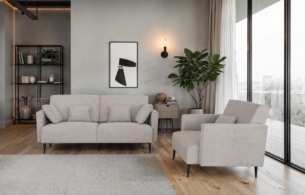 Monroe BEIGE Living room by ESF Furniture at Eve Furniture