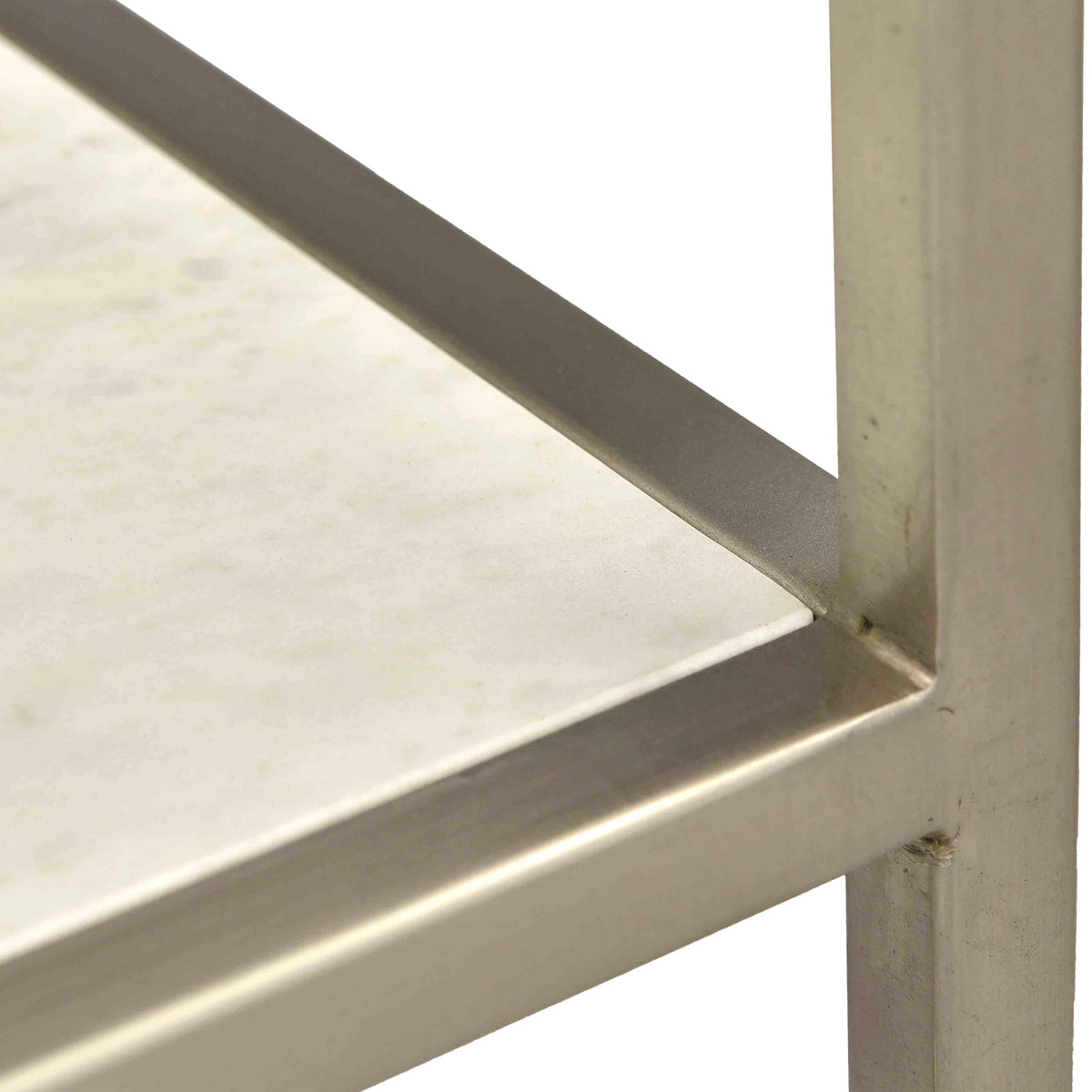 Monroe Bookcase, Antique Nickel by Dovetail at Eve Furniture