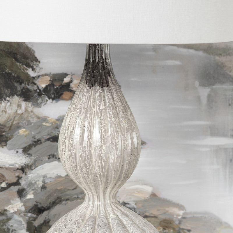 Monroe İvory Table Lamp (Set of 2) by Crestview at Eve Furniture
