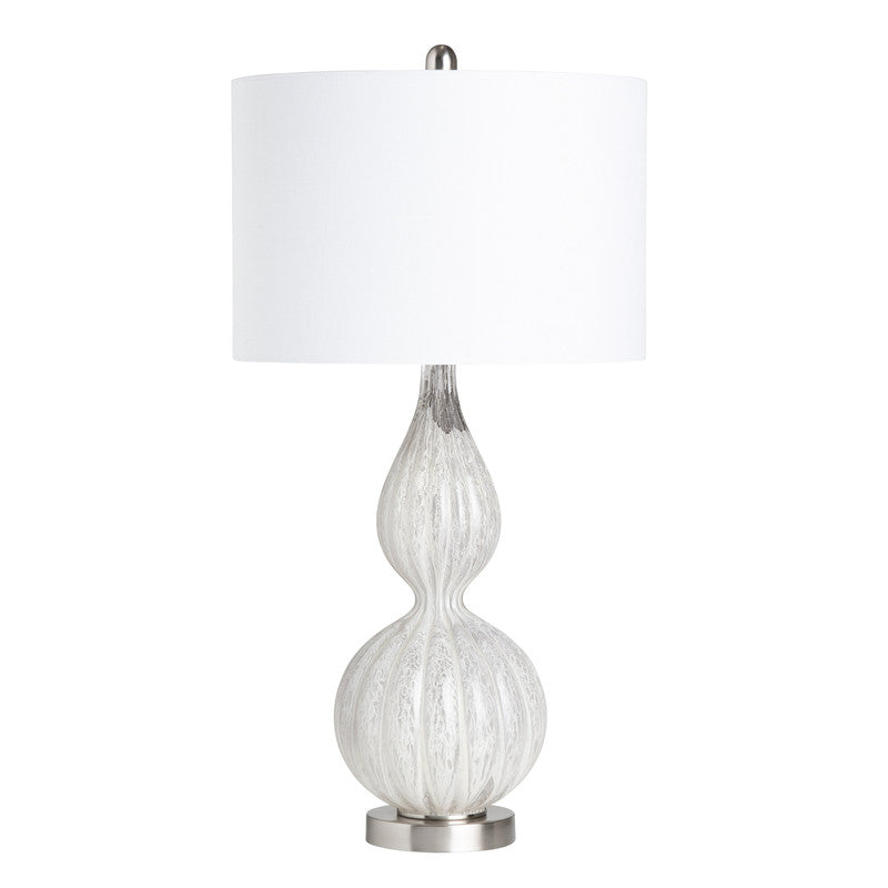 Monroe İvory Table Lamp (Set of 2) by Crestview at Eve Furniture