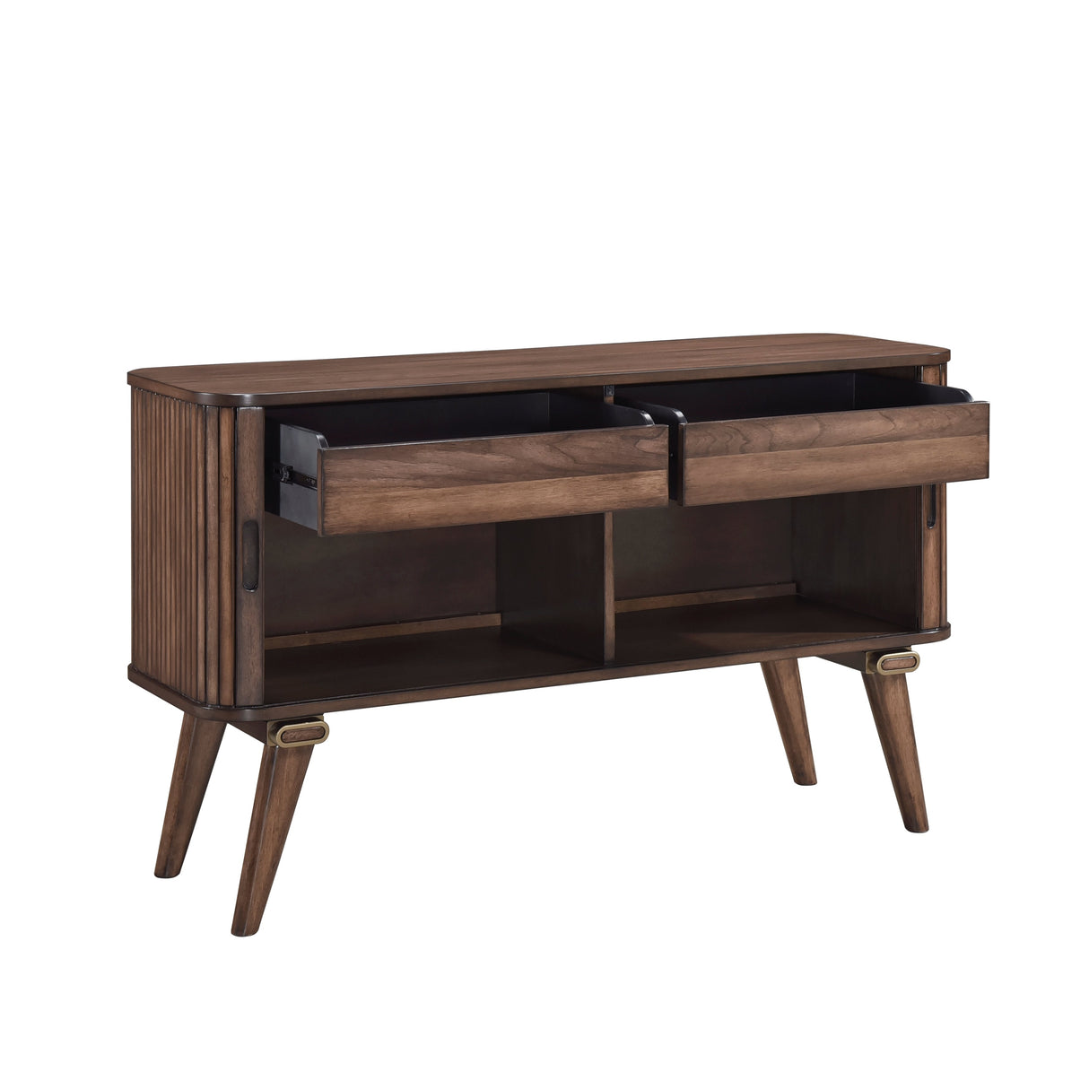 Monroe Walnut Server by Homelegance at Eve Furniture