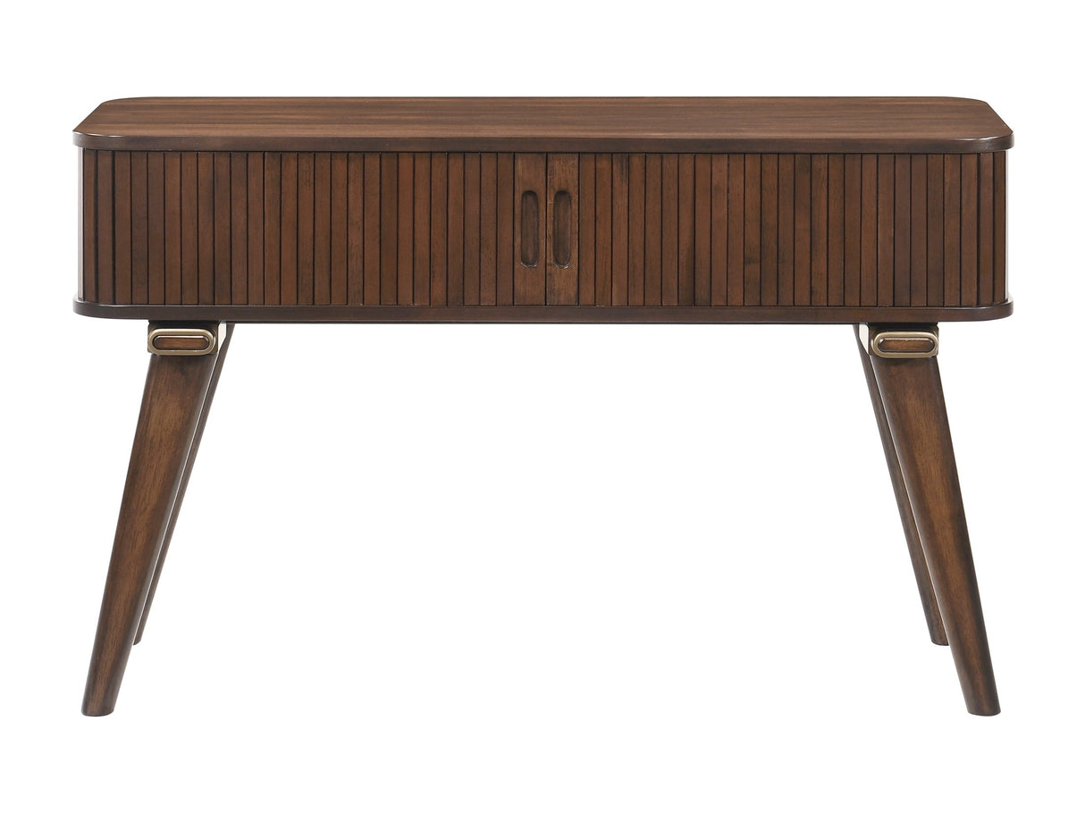 Monroe Walnut Sofa Table by Homelegance at Eve Furniture