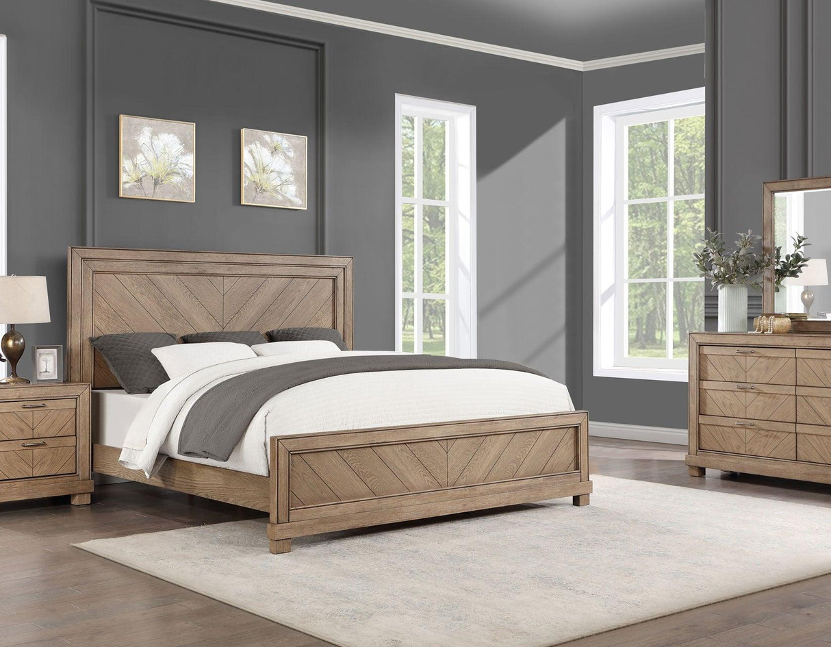 Montana Sand 4-Piece King Bedroom Set by Steve Silver at Eve Furniture