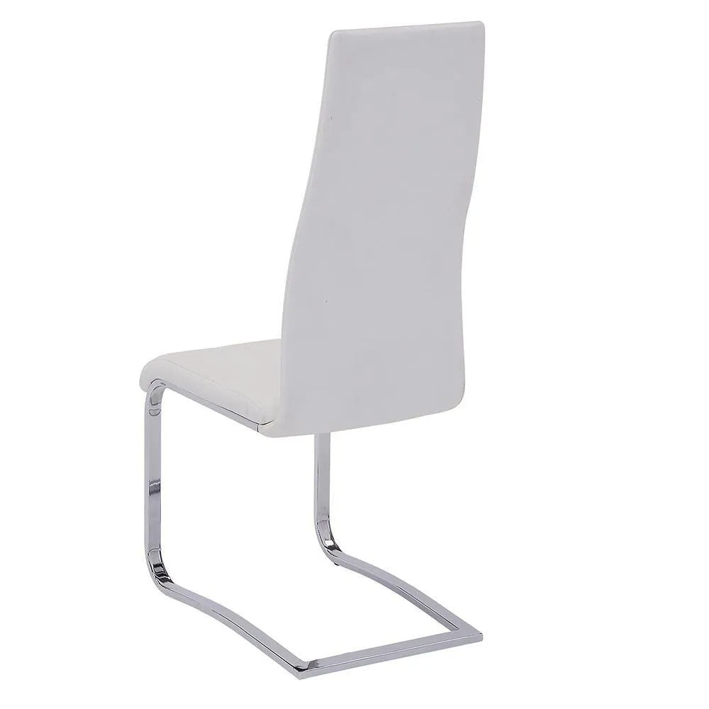 Montclair Black/Chrome High Back Dining Chairs, Set of 4 by Coaster at Eve Furniture