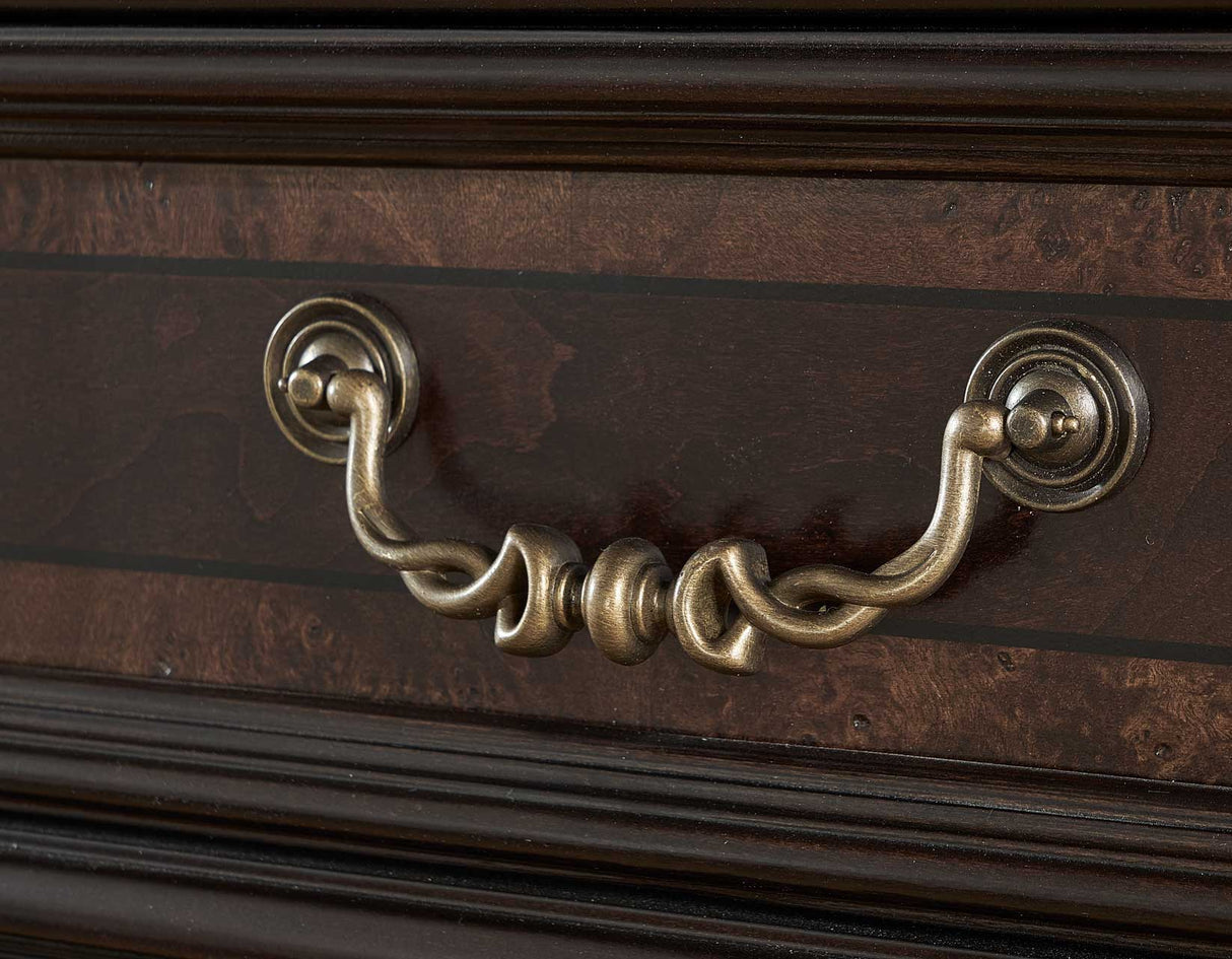 Monte Carlo Cherry Poster Bedroom Set by Steve Silver at Eve Furniture