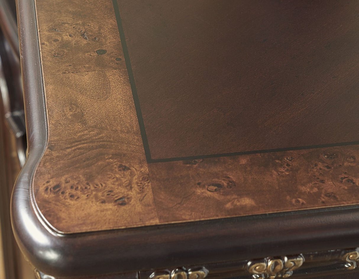 Monte Carlo Cocoa Brown Dresser with Mirror by Steve Silver at Eve Furniture