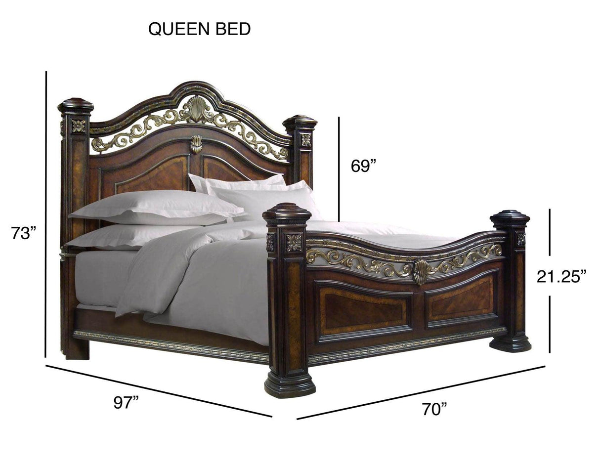 Monte Carlo Queen Bed by Steve Silver at Eve Furniture