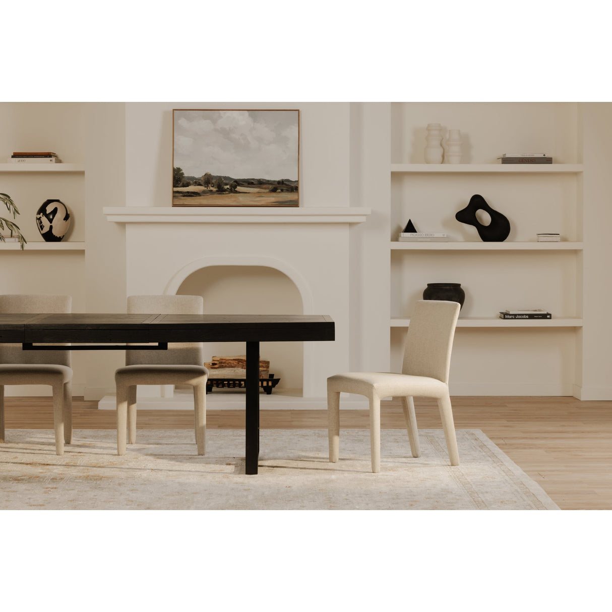 Monte Dining Chair Beige (Set of 2) by MOES at Eve Furniture