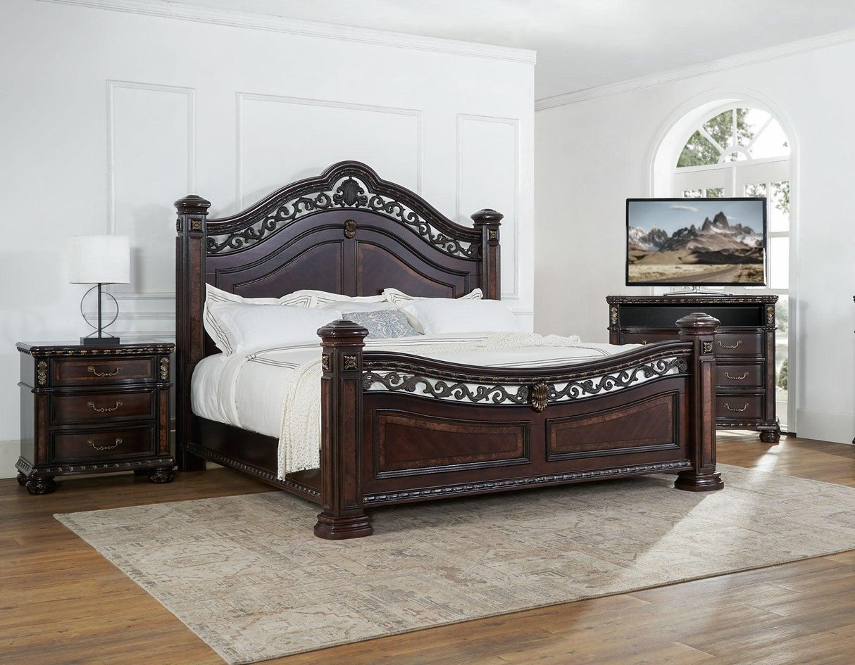 Monte Carlo King Bed by Steve Silver at Eve Furniture