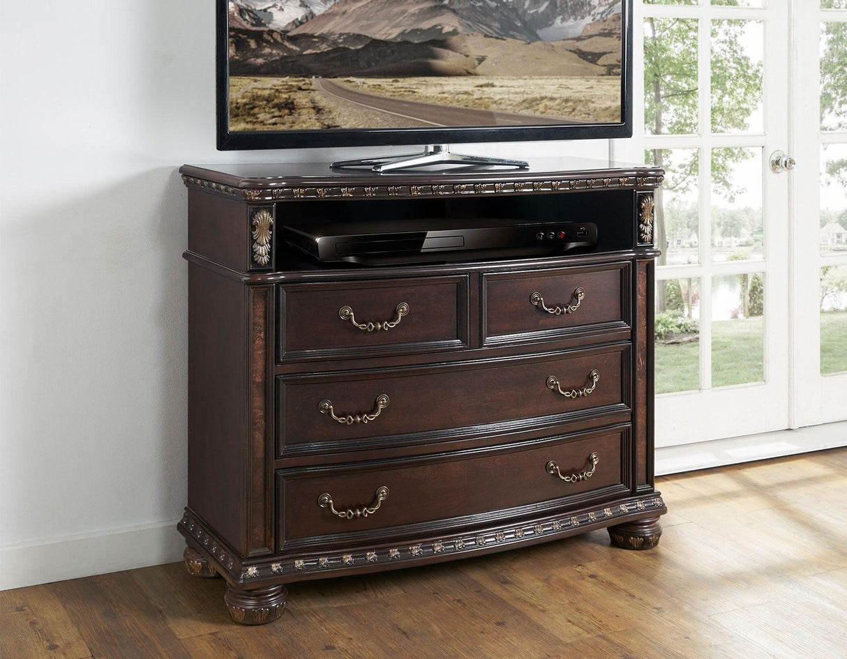 Monte Carlo Media Chest by Steve Silver at Eve Furniture