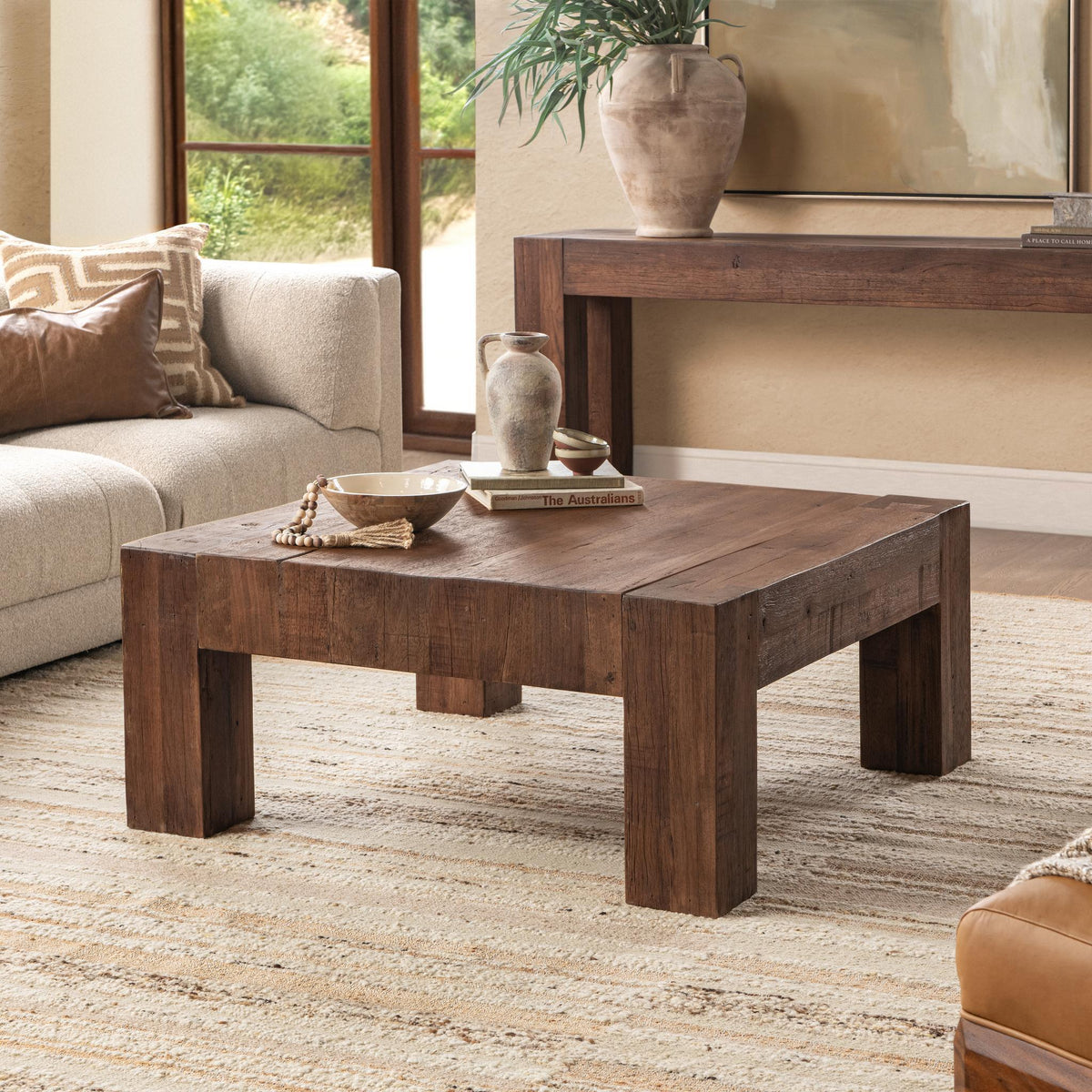 Montera Square Coffee Table by Classic Home at Eve Furniture