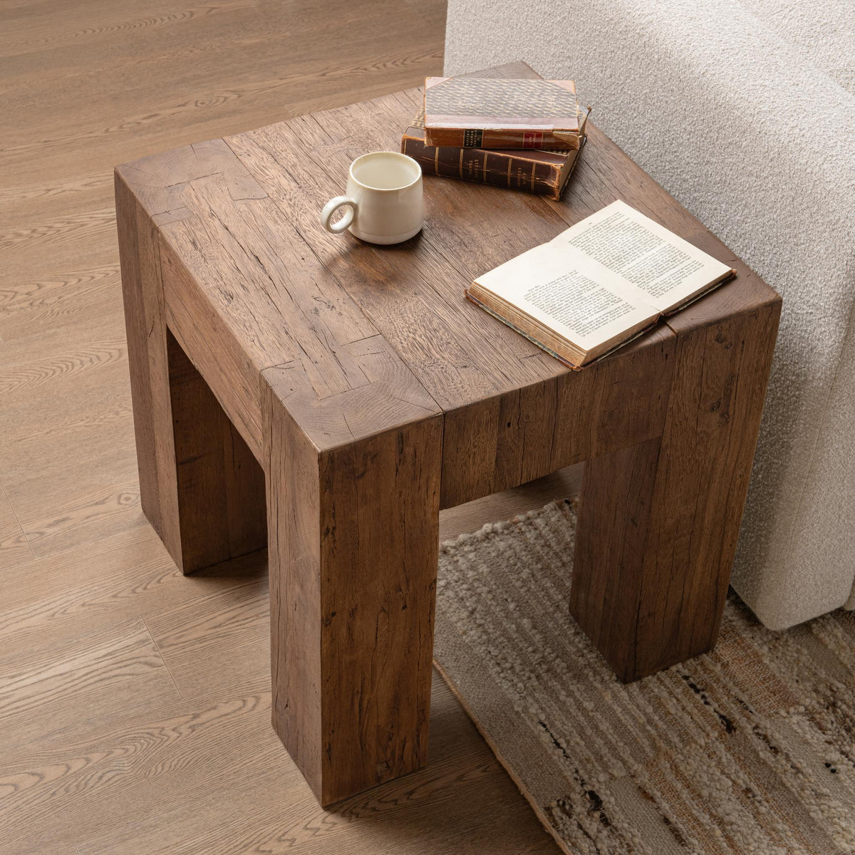 Montera Square End Table by Classic Home at Eve Furniture