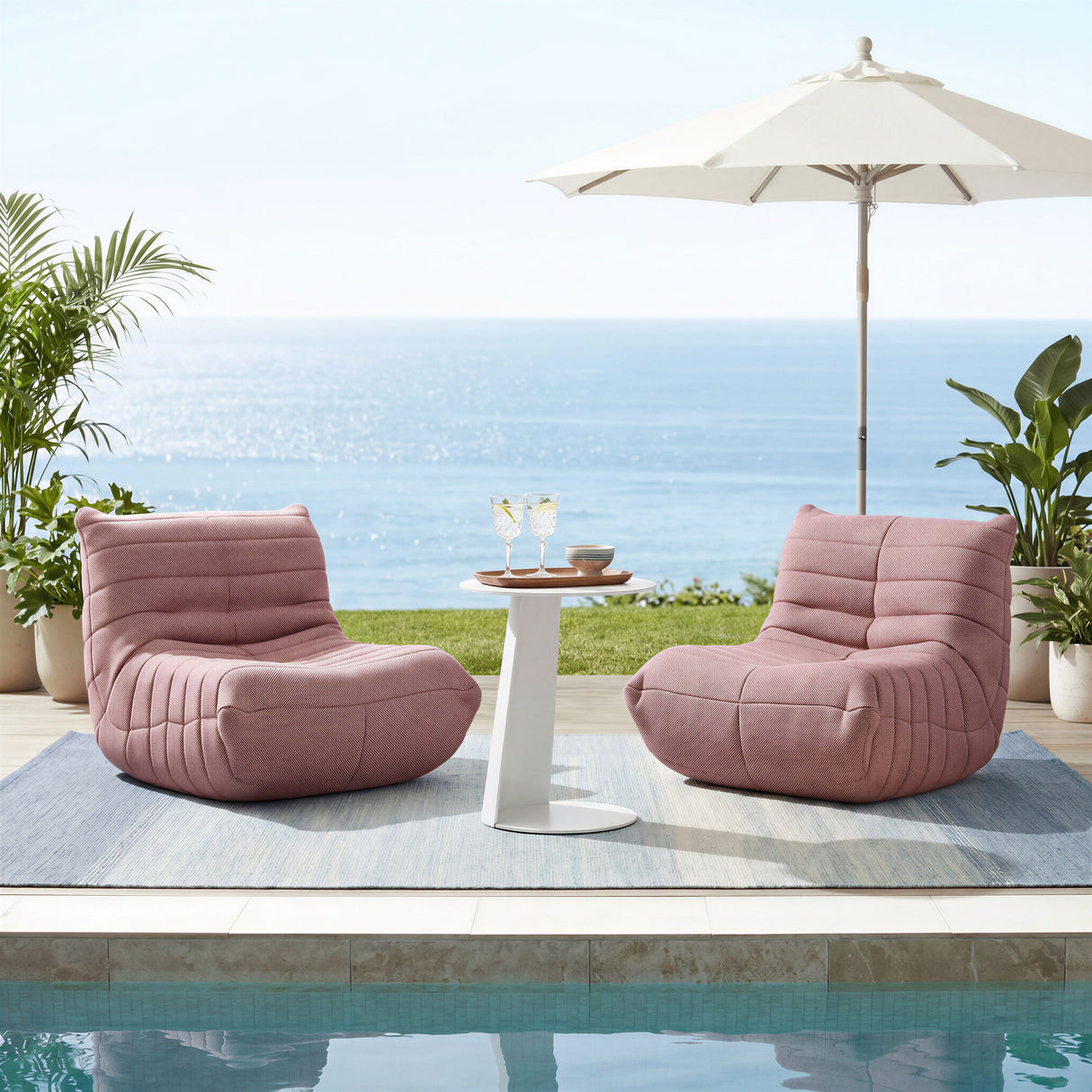 Monterey Accent Chair Red by Zuomod at Eve Furniture