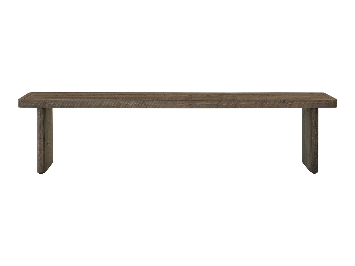 Monterey Aged Brown Bench by Moe's Home at Eve Furniture