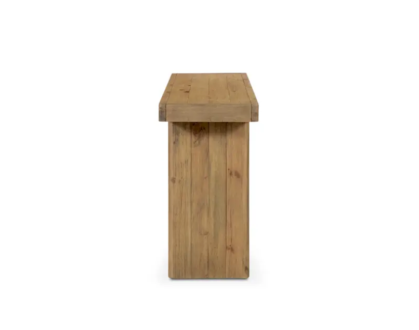 Monterey Console Table Rustic Blonde by Moe's Home at Eve Furniture