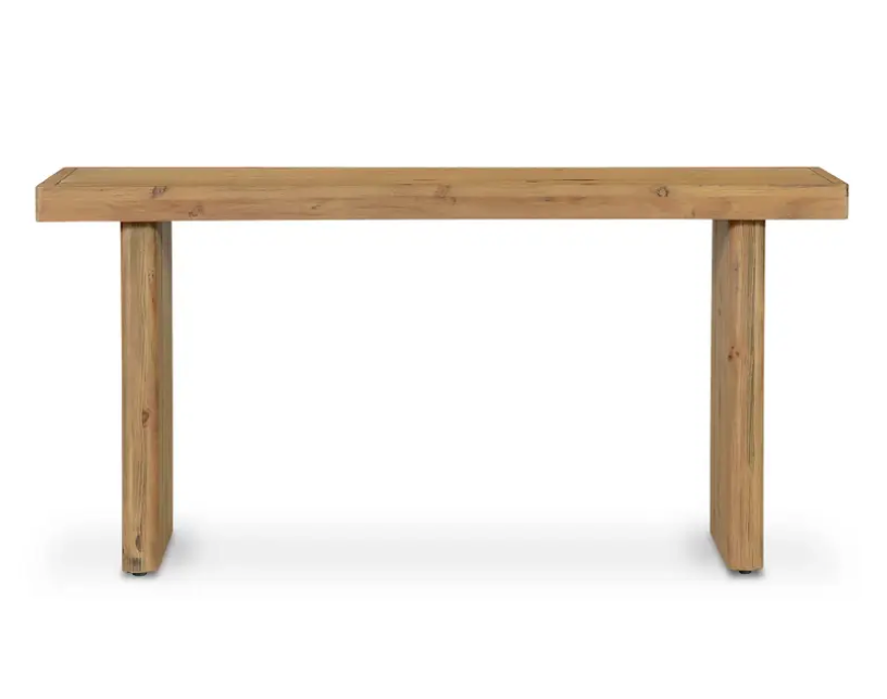 Monterey Console Table Rustic Blonde by Moe's Home at Eve Furniture