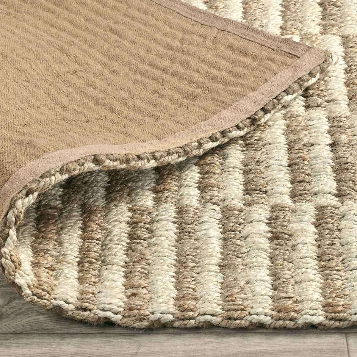 Monterey Jute Ivory/Natural Rug by Classic Home at Eve Furniture