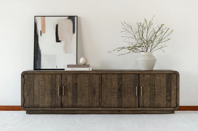 Monterey Media Cabinet Aged Brown by Moe's Home at Eve Furniture