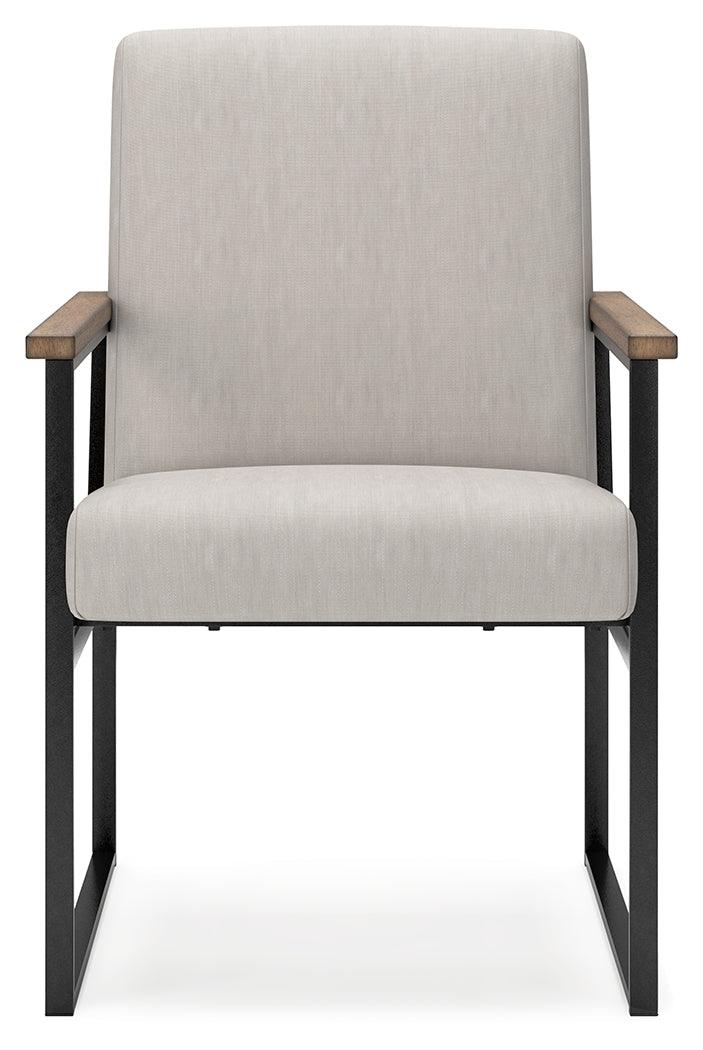 Montia Light Brown Home Office Desk Chair by Ashley at Eve Furniture