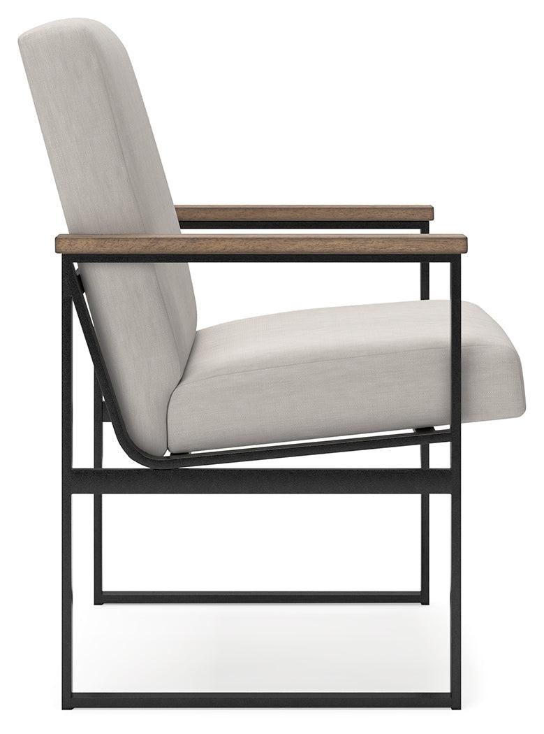 Montia Light Brown Home Office Desk Chair by Ashley at Eve Furniture